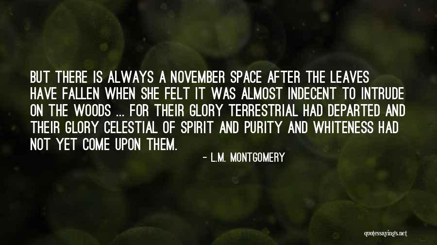 Departed Quotes By L.M. Montgomery