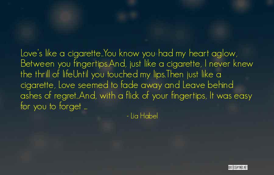 Departed Quotes By Lia Habel