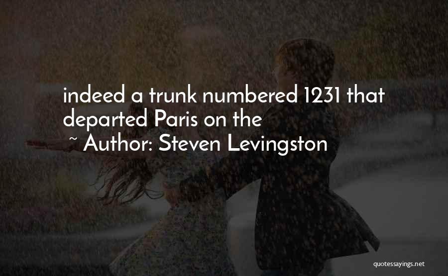 Departed Quotes By Steven Levingston