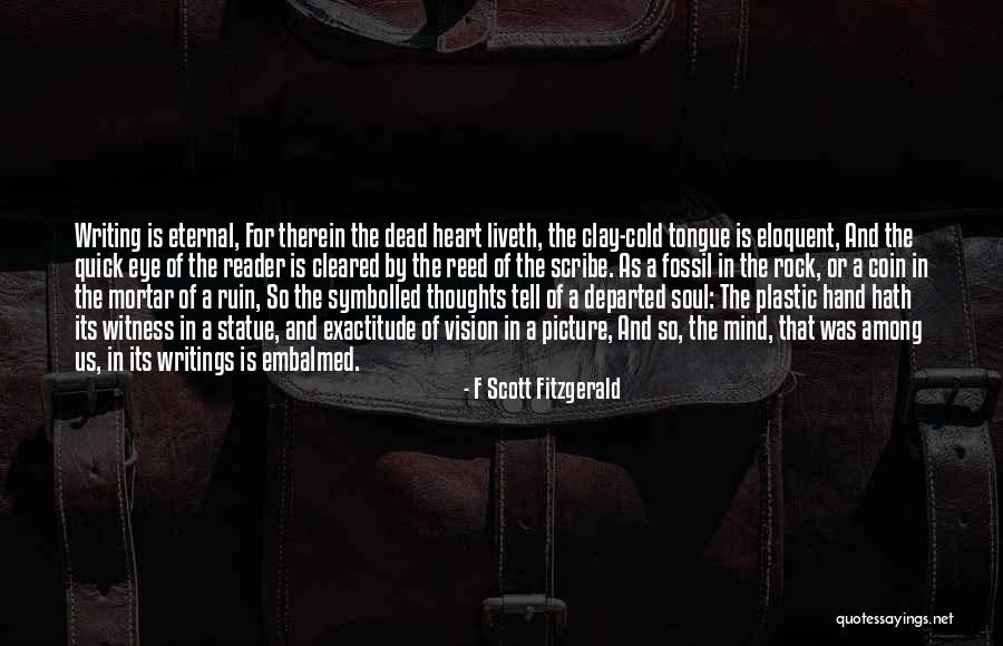 Departed Soul Quotes By F Scott Fitzgerald