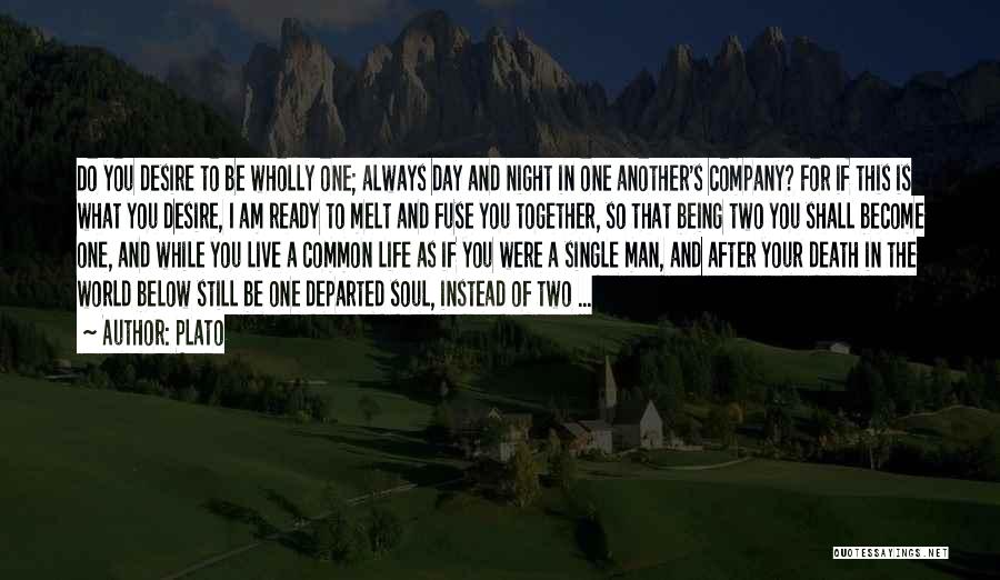 Departed Soul Quotes By Plato