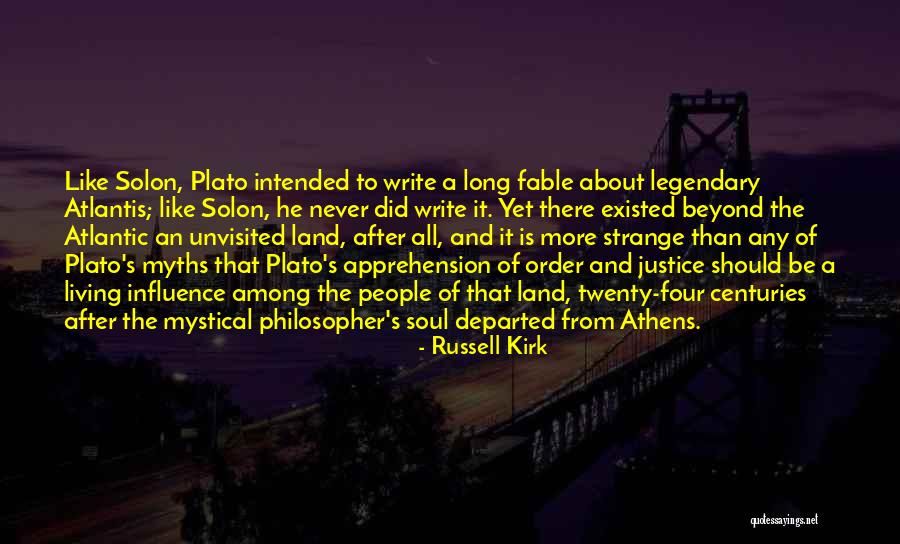 Departed Soul Quotes By Russell Kirk Departed Soul Quotes By Russell Kirk