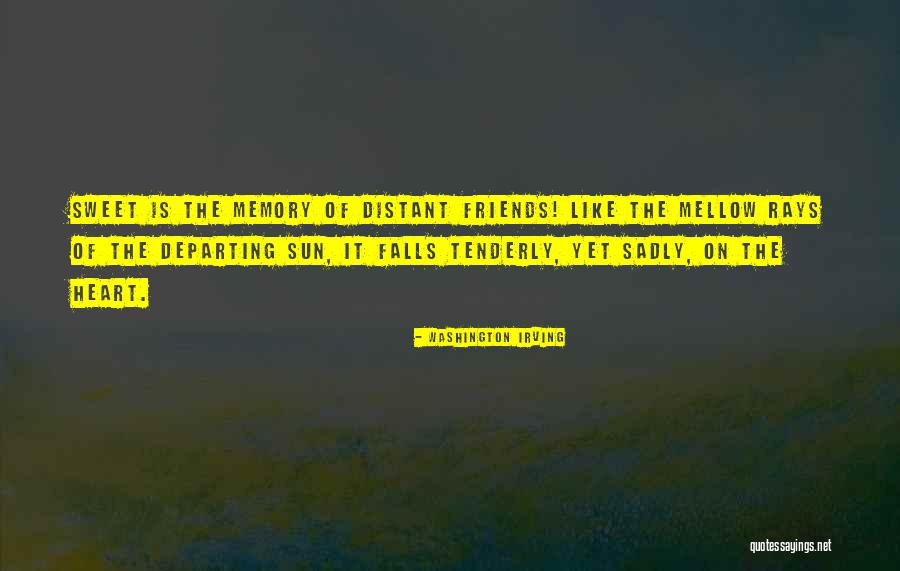 Departing Friends Quotes By Washington Irving Departing Friends Quotes By Washington Irving