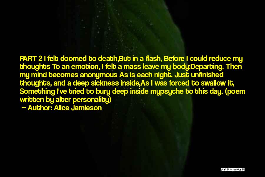 Departing Quotes By Alice Jamieson