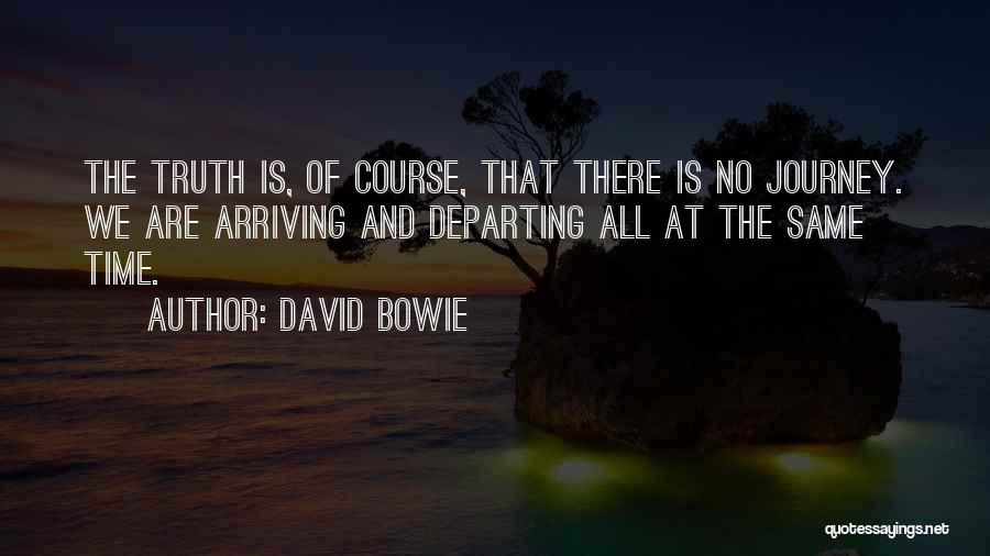 Departing Quotes By David Bowie