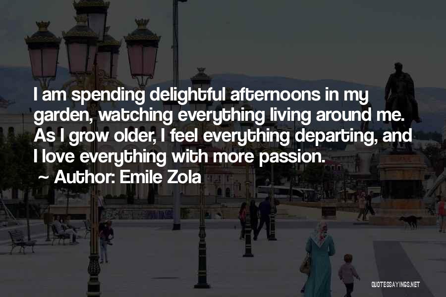 Departing Quotes By Emile Zola