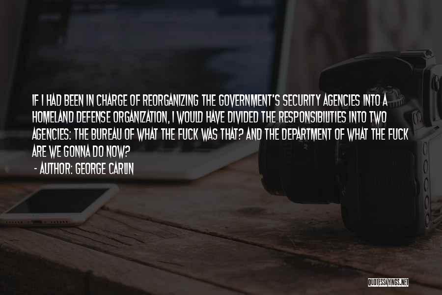 Department Of Defense Quotes By George Carlin