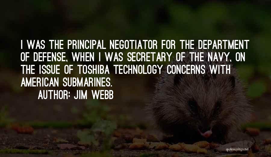 Department Of Defense Quotes By Jim Webb