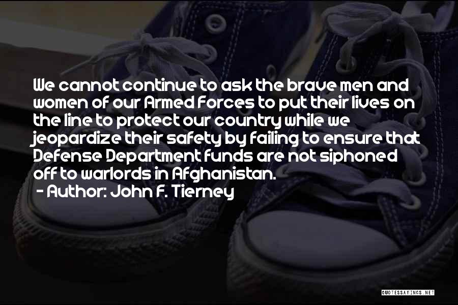 Department Of Defense Quotes By John F. Tierney