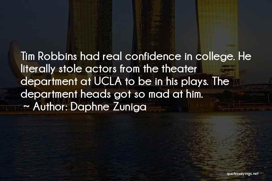 Department Quotes By Daphne Zuniga