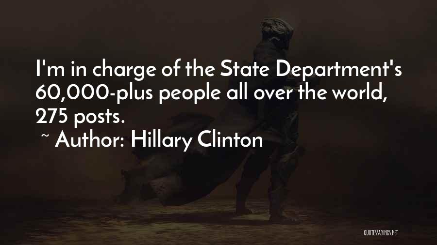 Department Quotes By Hillary Clinton