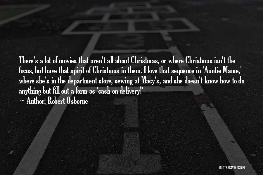 Department Store Quotes By Robert Osborne