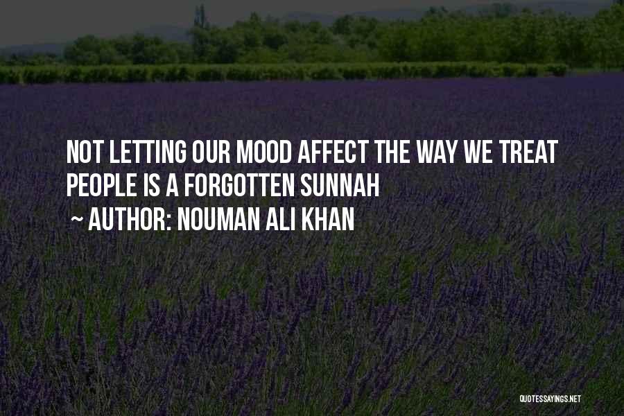 Departmentalized First Grade Quotes By Nouman Ali Khan