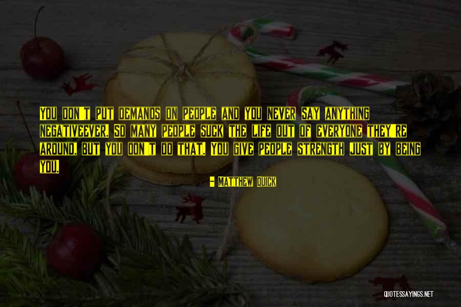 Depasser Infotech Quotes By Matthew Quick Depasser Infotech Quotes By Matthew Quick