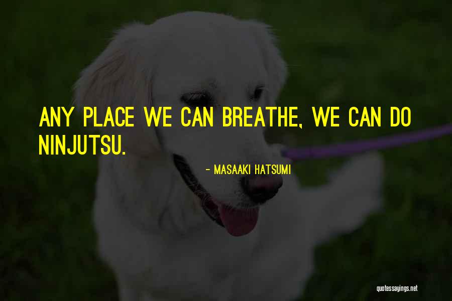Depaulia Quotes By Masaaki Hatsumi Depaulia Quotes By Masaaki Hatsumi