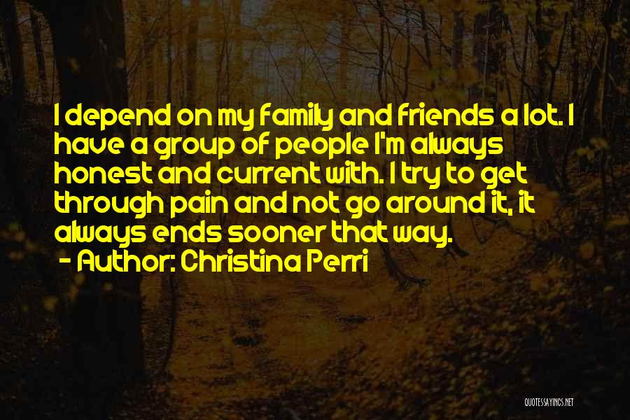 Depend On Family Quotes By Christina Perri