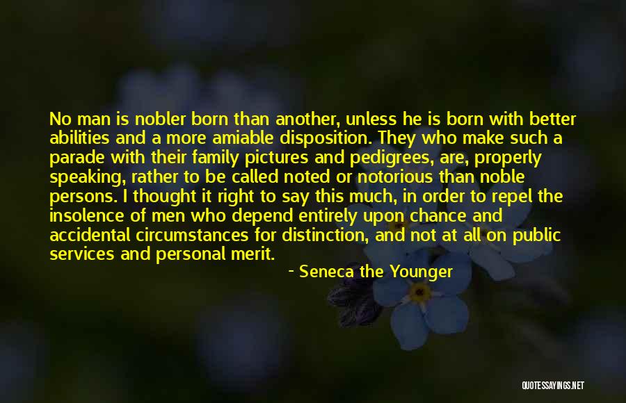 Depend On Family Quotes By Seneca The Younger