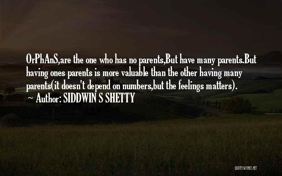 Depend On No One Quotes By SIDDWIN S SHETTY