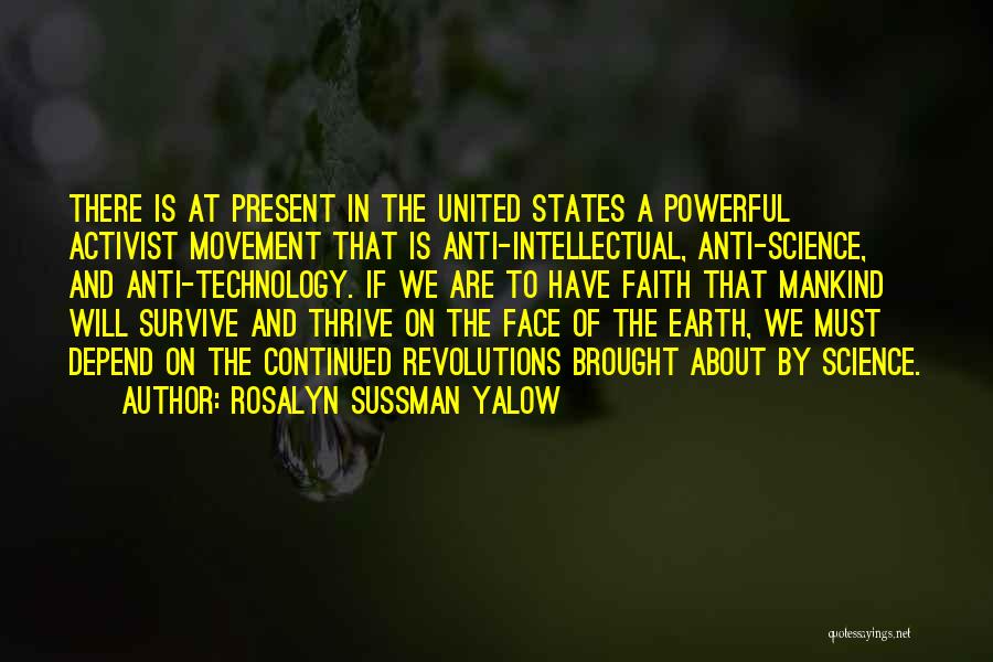 Depend On Quotes By Rosalyn Sussman Yalow