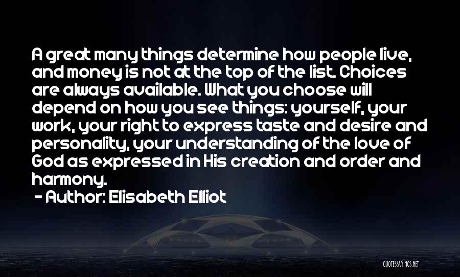 Depend On Yourself Quotes By Elisabeth Elliot