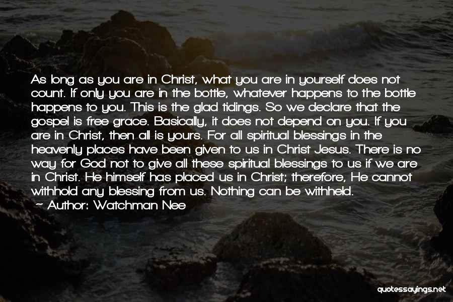 Depend On Yourself Quotes By Watchman Nee