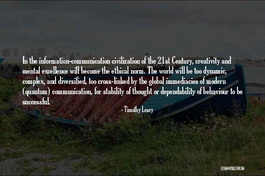 Dependability Quotes By Timothy Leary