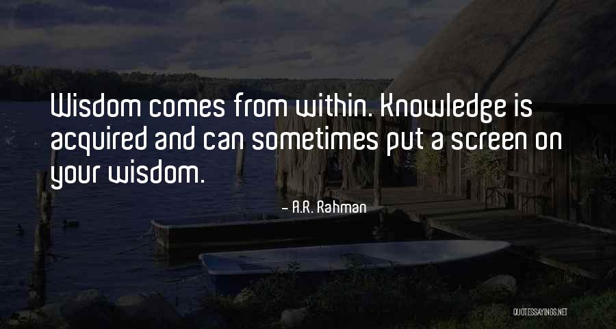 Dependence On Computers Quotes By A.R. Rahman Dependence On Computers Quotes By A.R. Rahman