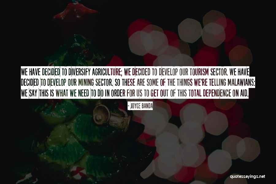 Dependence Quotes By Joyce Banda Dependence Quotes By Joyce Banda