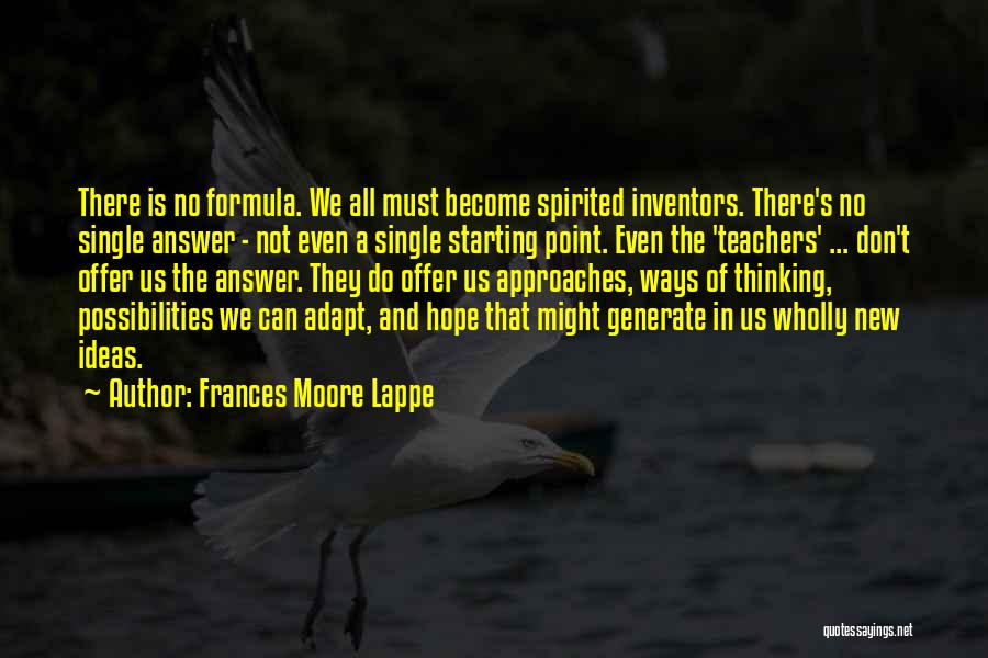 Dependencia Online Quotes By Frances Moore Lappe