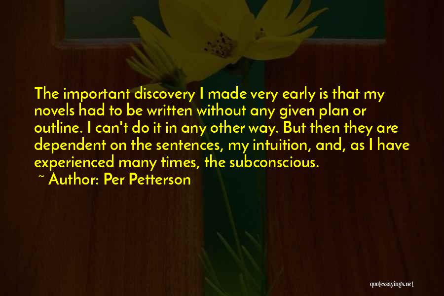 Dependent Quotes By Per Petterson