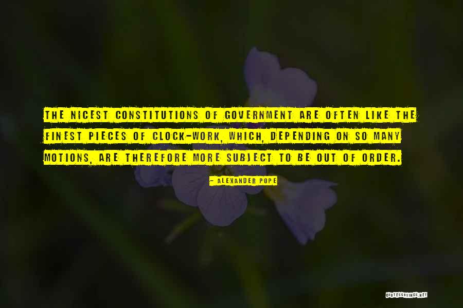 Depending On Government Quotes By Alexander Pope Depending On Government Quotes By Alexander Pope