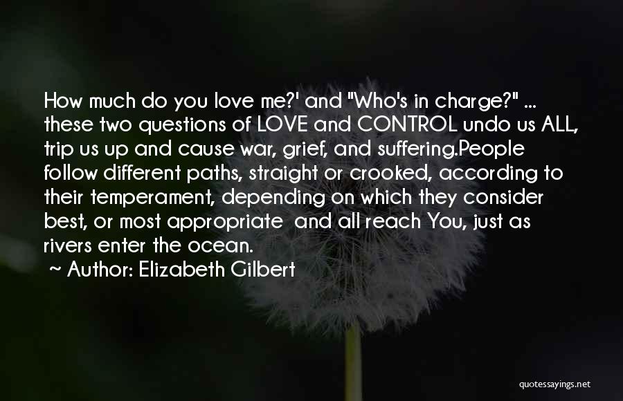 Depending On Love Quotes By Elizabeth Gilbert