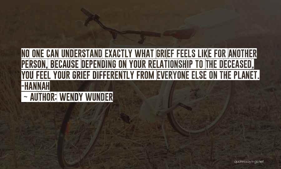 Depending On Yourself And No One Else Quotes By Wendy Wunder