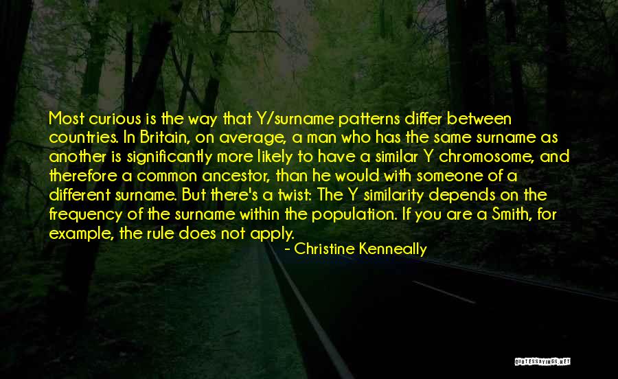 Depends On Someone Quotes By Christine Kenneally