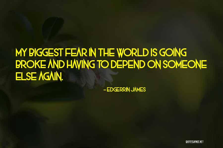 Depends On Someone Quotes By Edgerrin James Depends On Someone Quotes By Edgerrin James