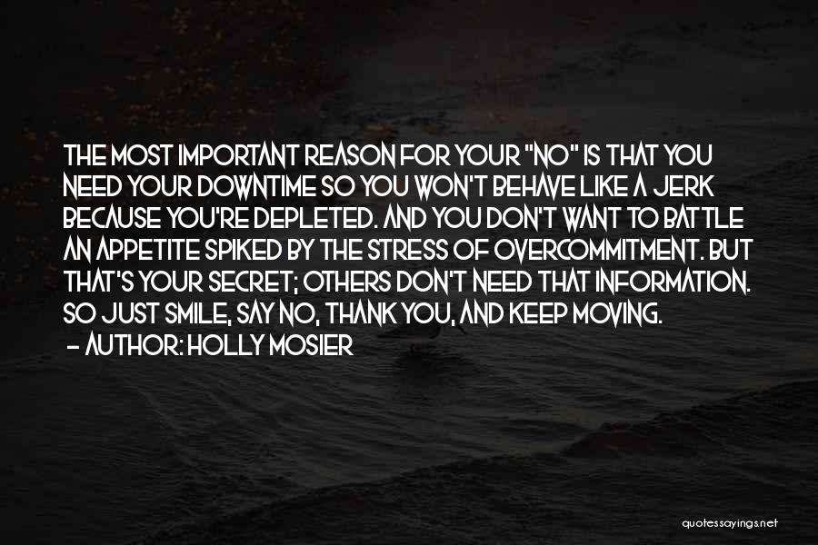 Depleted Quotes By Holly Mosier