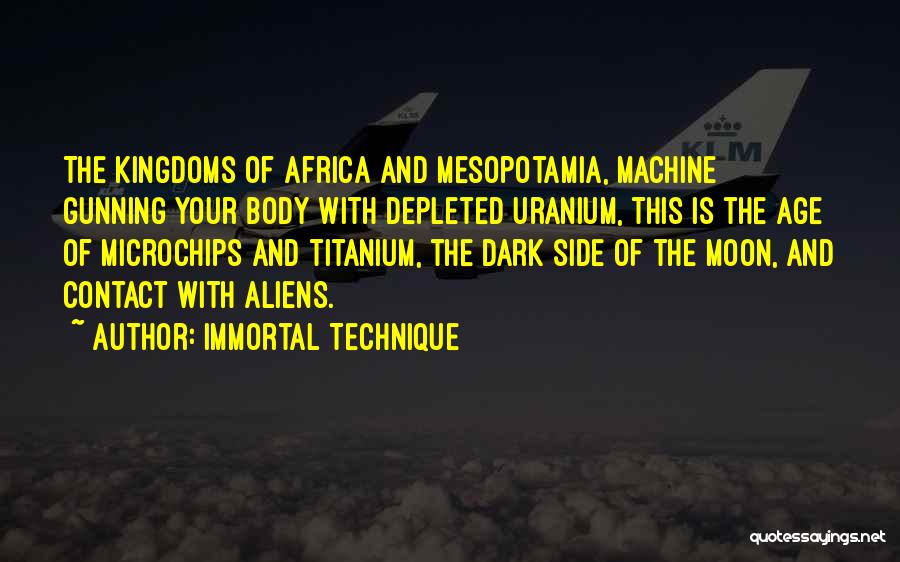 Depleted Quotes By Immortal Technique