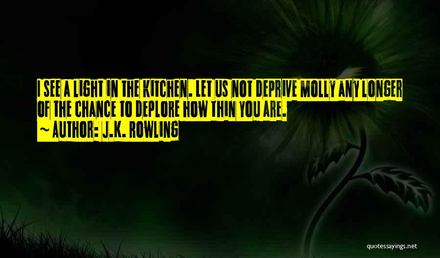 Deplore Quotes By J.K. Rowling