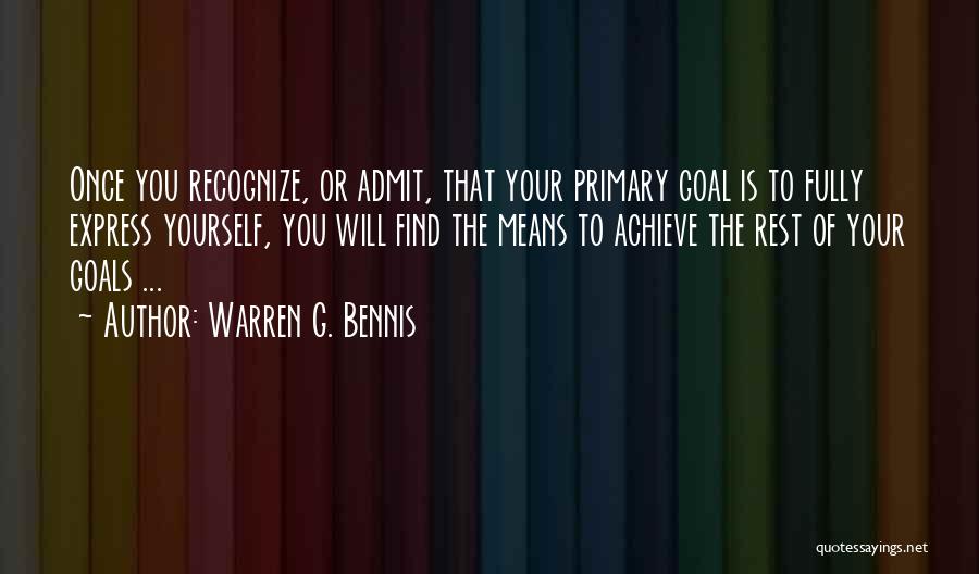 Deploying Soon Quotes By Warren G. Bennis