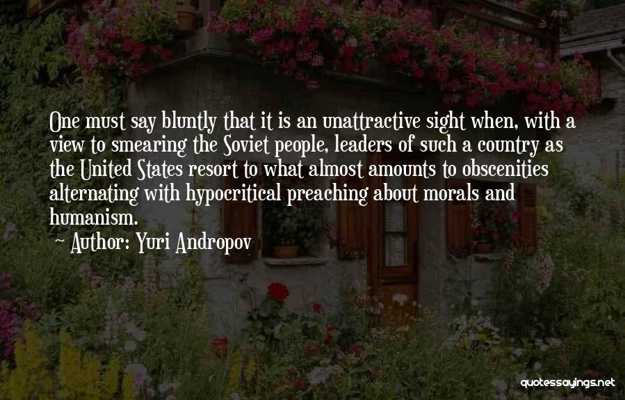 Depopulated Animals Quotes By Yuri Andropov