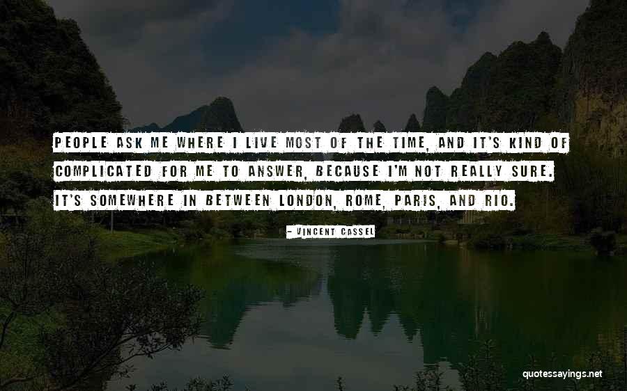 Deposa Gmbh Quotes By Vincent Cassel Deposa Gmbh Quotes By Vincent Cassel