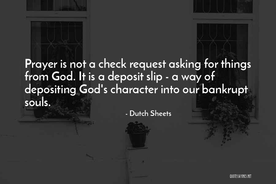 Deposit Quotes By Dutch Sheets Deposit Quotes By Dutch Sheets