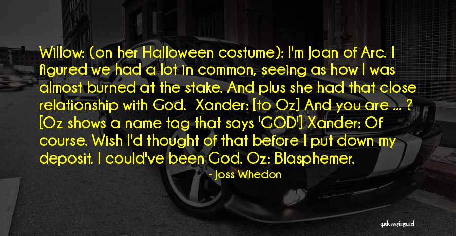 Deposit Quotes By Joss Whedon Deposit Quotes By Joss Whedon