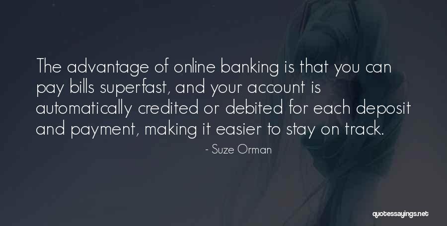 Deposit Quotes By Suze Orman Deposit Quotes By Suze Orman