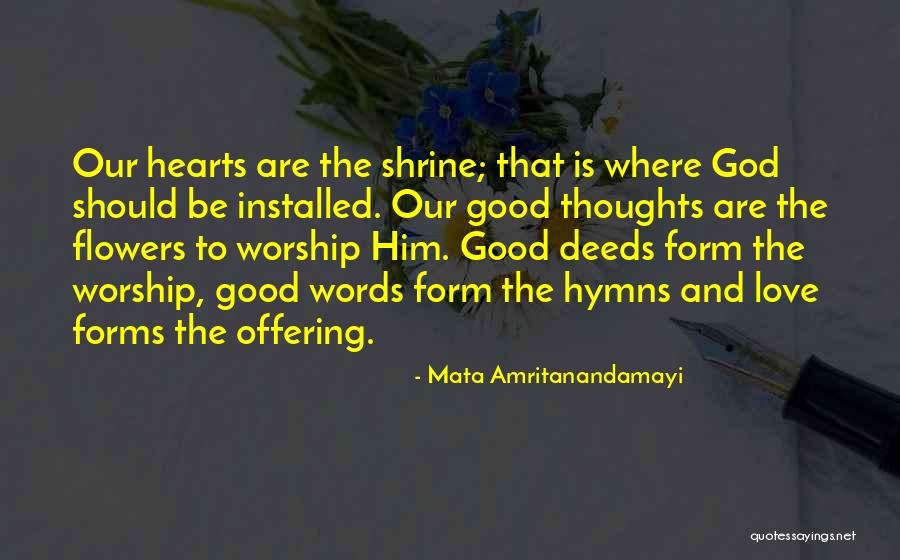 Depositing Checks Quotes By Mata Amritanandamayi Depositing Checks Quotes By Mata Amritanandamayi