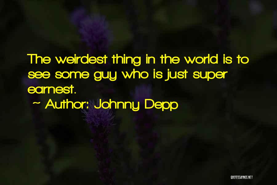 Depp Quotes By Johnny Depp