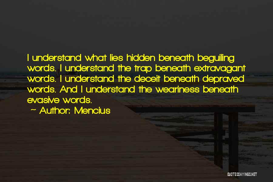 Depraved Quotes By Mencius