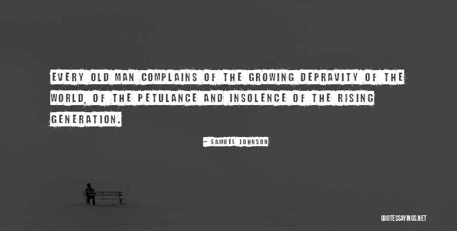 Depravity Of Man Quotes By Samuel Johnson Depravity Of Man Quotes By Samuel Johnson