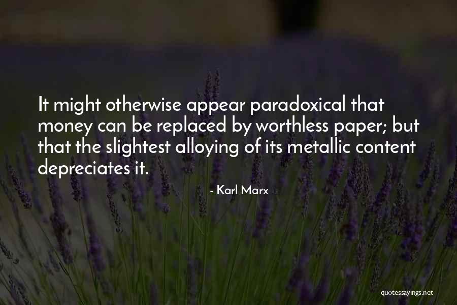 Depreciates Quotes By Karl Marx Depreciates Quotes By Karl Marx