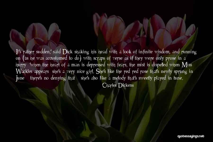 Depressed Heart Quotes By Charles Dickens